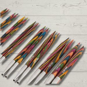 Single Pointed Knitting Needles: KnitPro Symfonie Interchangeable Tips