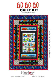 GO GO GO Quilt Kit and Backing Fabric