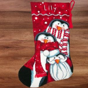 Embroidery Kits: Dimensions Cross Stitch Kit- Christmas Stockings