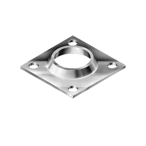 Products: Elgate Pipe Flange Square 40NB Hot Dip Galvanised (40) - Hang It