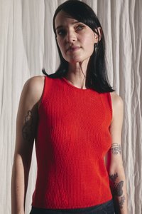 Slow Mesh Vest - Hannah-Lee Jade