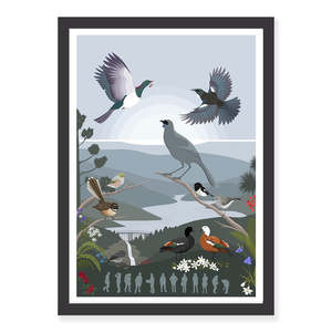 New Zealand Wildlife Fine Art Prints: Ark in the Park