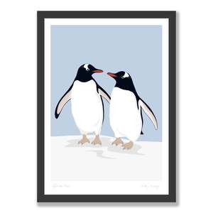 Art Print Collection: Gentoo Penguin Pair