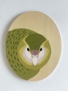 Sale: Wall Panel - Kakapo