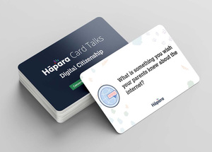 Products: Hāpara Card Talks: Digital citizenship cards for educators