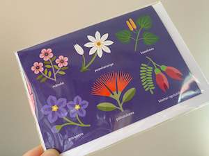 Cards: Card - Nga Putiputi