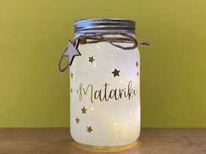 Matariki Sparkle Jar Light