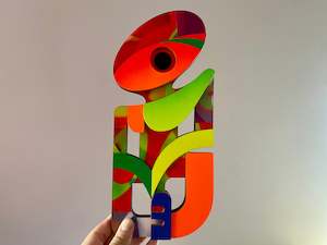 Uenuku Wall Taonga #3 Karaka