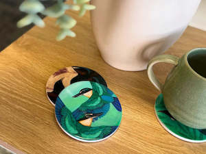 Art Prints: Ceramic Coasters - Kathryn Furniss
