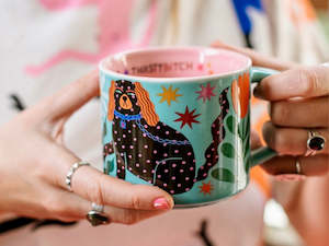 Ceramics: Studio Soph Ceramic Mug - Thirsty B*tch