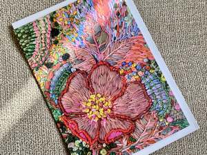 Card - ‘Wild Roses’