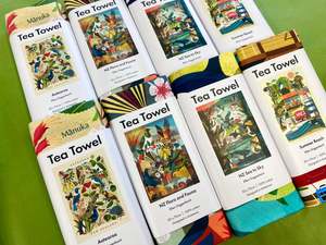 Gifts For Peeps: Ellen Giggenbach NZ Art Teatowel Range