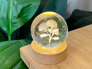 Gifts For Peeps: Pohutukawa LED Globe Light
