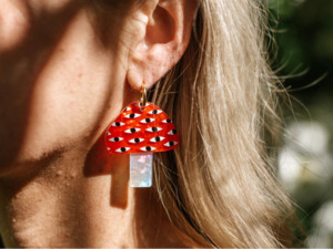 Studio Soph Earrings - Mushroom Drops
