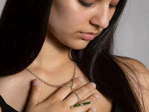 NVK Pounamu Fob Chain Necklace