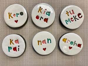 Ceramics: Round Wall Tiles