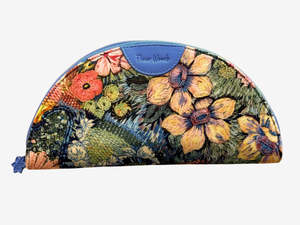 Velvet Jewellery Case - Rivers and Roads