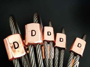 Bracelets And Cuffs: Guywire Bracelet with CUSTOM initials