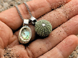 Necklaces: Nostalgem Paua Kina Necklace