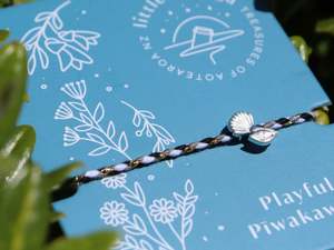 Little Taonga Rope Bracelet - Piwakawaka