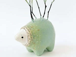 Minu Freitag Sculpture: Tyn the Forest Walker