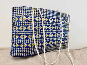Handwoven Kete Whakairo - Papakirango