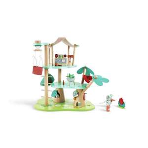 Dollhouse Furniture: Hape Green Planet Forest Keepers Headquarter