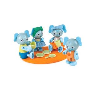 Dollhouse Furniture: Hape Green Planet Explorers Elephant family