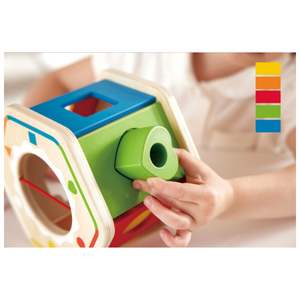 Color Matching & Shape Sorting Box