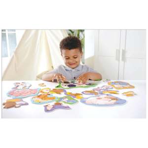 Toddler Toys: Farm Animal Level Up Puzzle