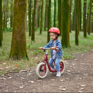 Hape Learn to Ride Balance Bike - Red