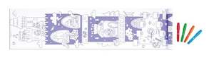 Hape Drawing Paper Roll Fantasy Castle Vertical