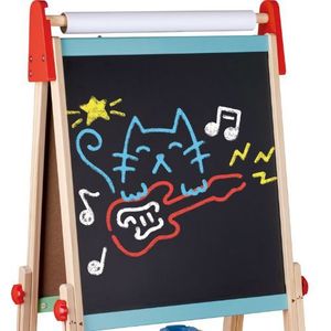 Art Crafts Preschool Plus: Hape Chalks and Stencils Art