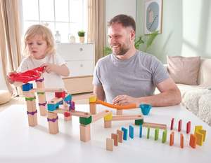 Games: Hape Marble Rally Block Set