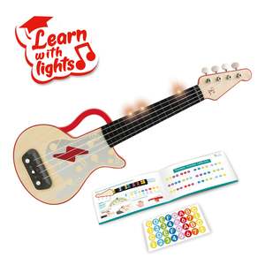 Preschool Music 1: Learn with Lights Ukulele-Red