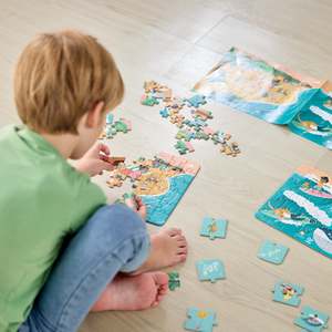 Puzzles Preschool Plus: Hape Ocean Friends Puzzle | 3-in-1