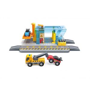 Hape Vehicles Repair & Wash Station