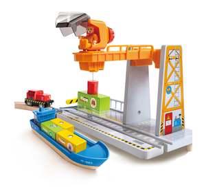 Hape Sea and Rail Cargo Transportation Set