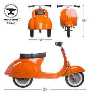 Ambosstoys Primo ride-on Scooter Orange