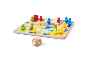 Hape Wobbling Cat Island! A 3IN1 game combining classic & fun