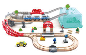 Railway Preschool Plus: City Train Bucket Set