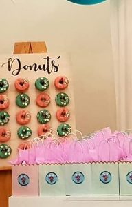 Donut wall-light stain hire