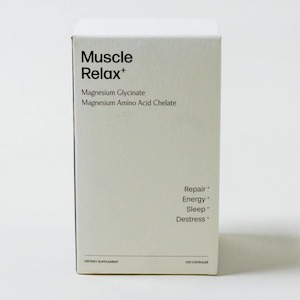 Muscle Relax+ Magnesium (120 Capsules) - Happipuncture