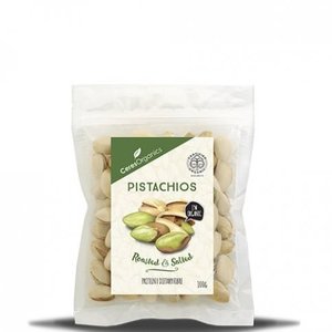 Savoury Snacks: Pistachios, Roasted & Salted (Ceres, Organic) - 100g