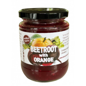 Sweet Snacks: Te Horo Harvest Organic Beetroot with Orange Relish