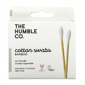Eco Living: The Humble Co. Cotton Buds - 100% Biodegradable (100 per box)