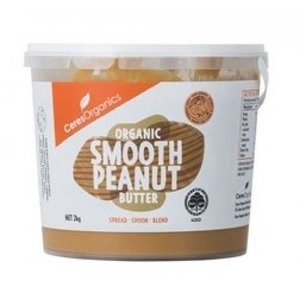 Spreads: Ceres Organic Bulk Smooth or Crunchy Peanut Butter (organic) - 2kg