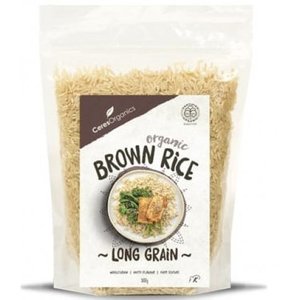 Rice: Brown Long Grain Rice (organic) - 500g