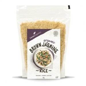Rice: Jasmine Brown Rice (organic) - 500g