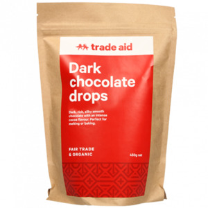 Sweet Snacks: Trade Aid Organic Chocolate Drops (Fair Trade) - 225